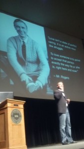 Doug Shipman uses Fred Rogers statements on love to illustrate how to form the beloved community